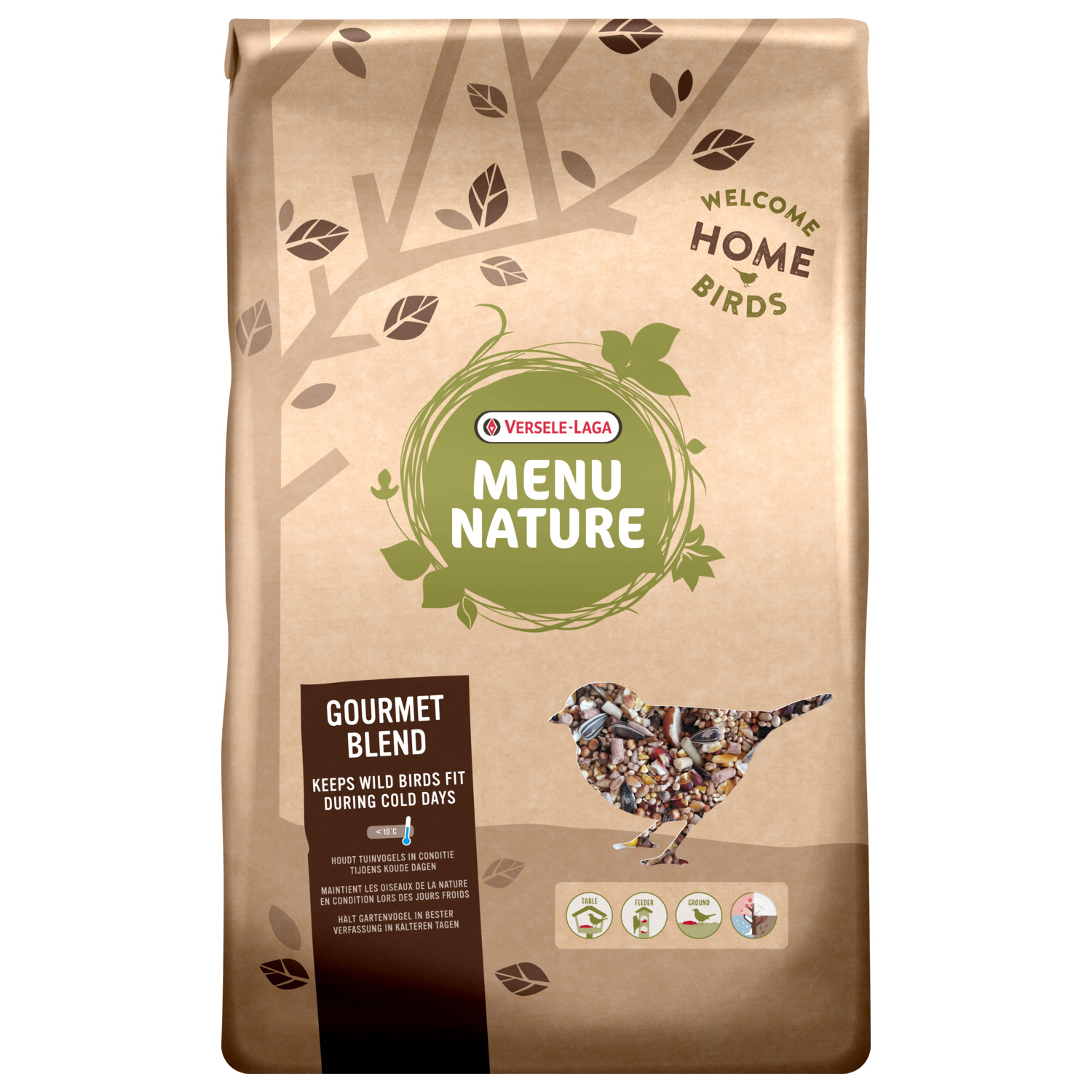 Versele-Laga Menu Nature Strooivoer Herfst Gourmet - Voer - 12.5 kg
