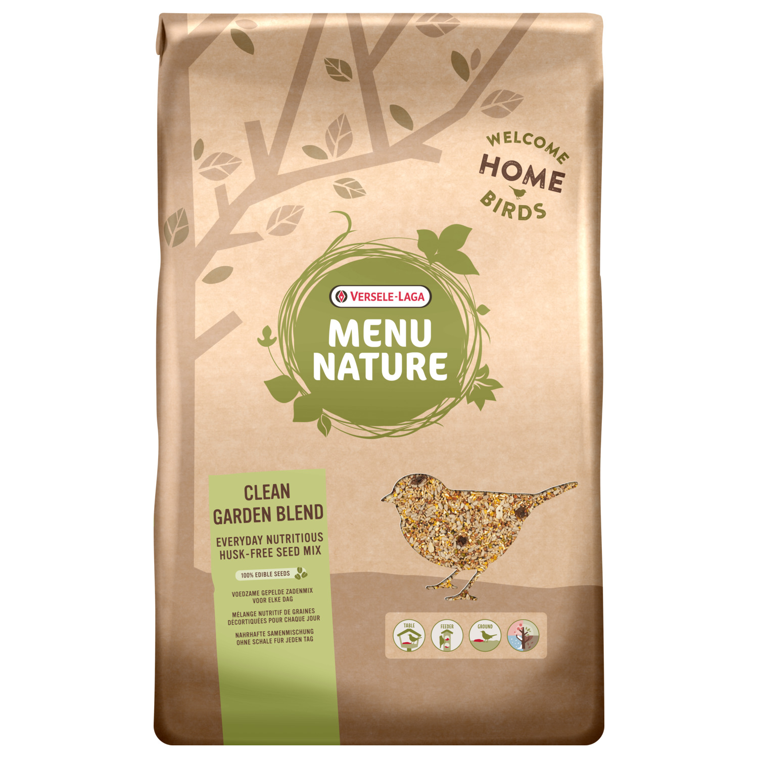 Versele-Laga Menu Nature Strooivoer Zomer Clean Garden Blend - Voer - 10 kg