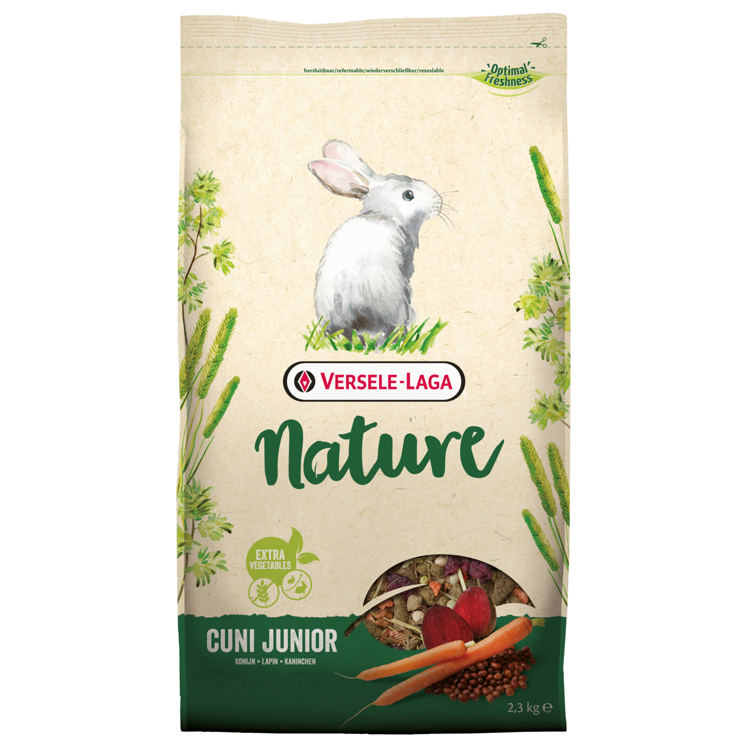 Versele-Laga Nature Cuni Junior - Konijnenvoer - 2.3 kg