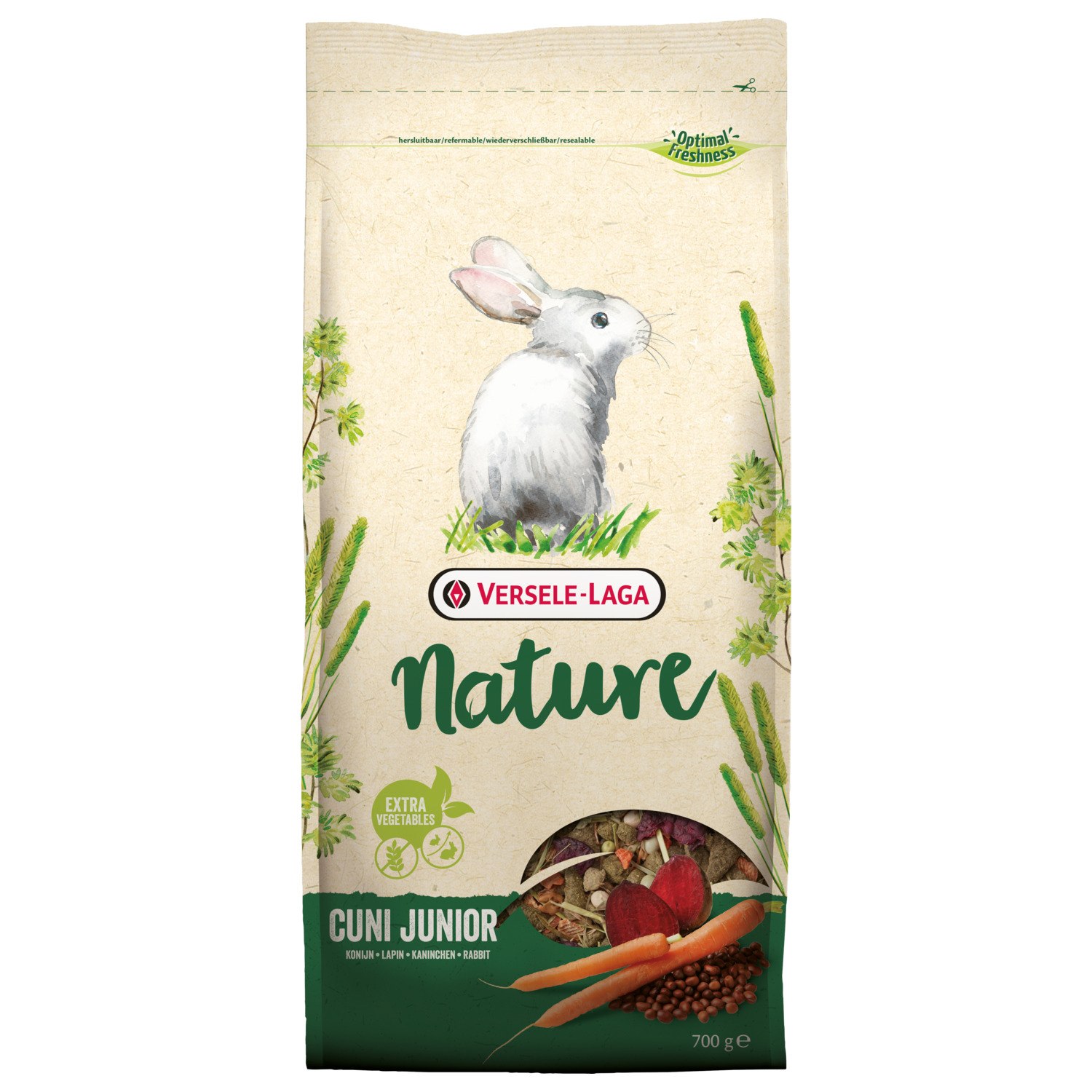 Versele-Laga Nature Cuni Junior - Konijnenvoer - 700 g