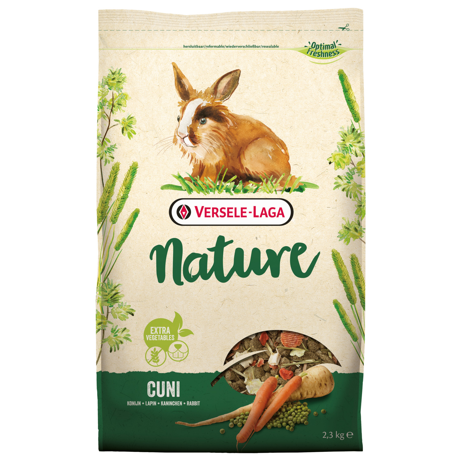 Versele-Laga Nature Cuni - Konijnenvoer - 2.3 kg