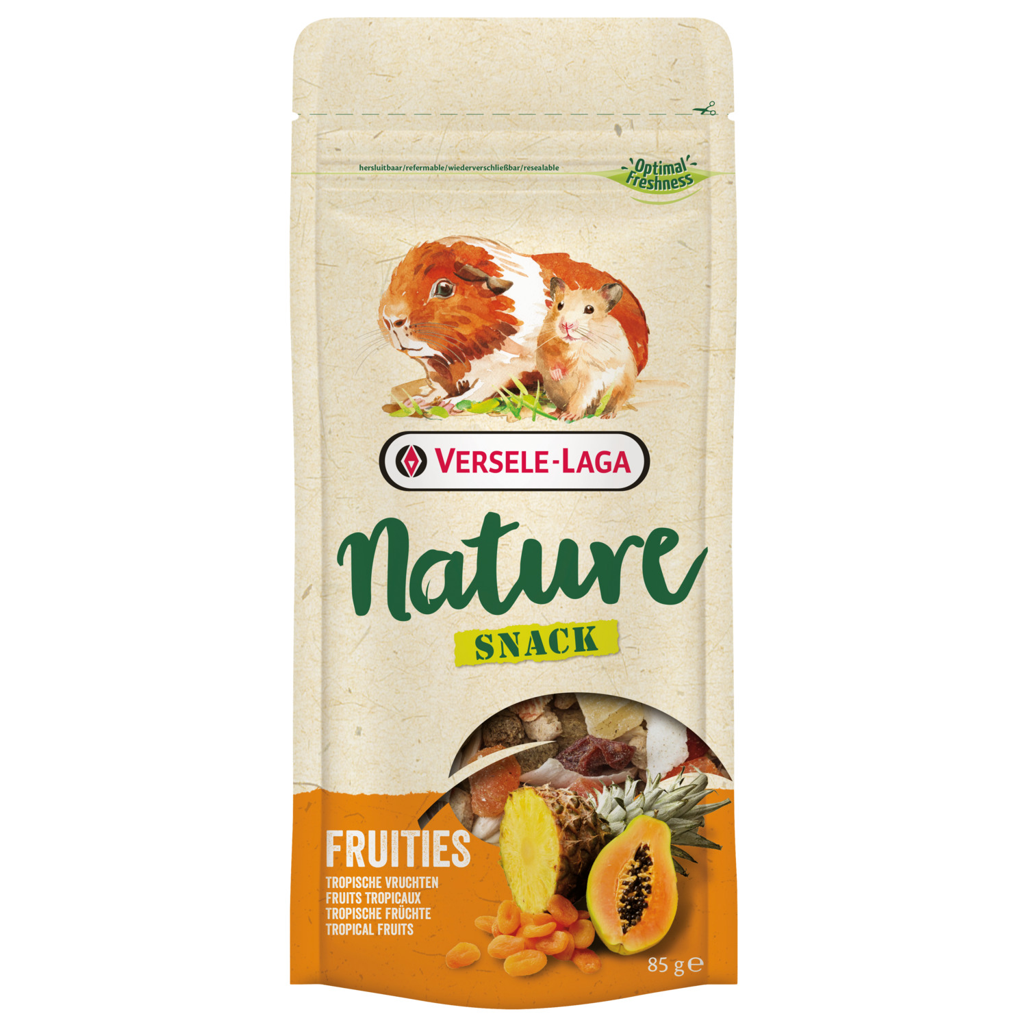 Versele-Laga Nature Snack Fruities - Knaagdiersnack - Fruit 85 g