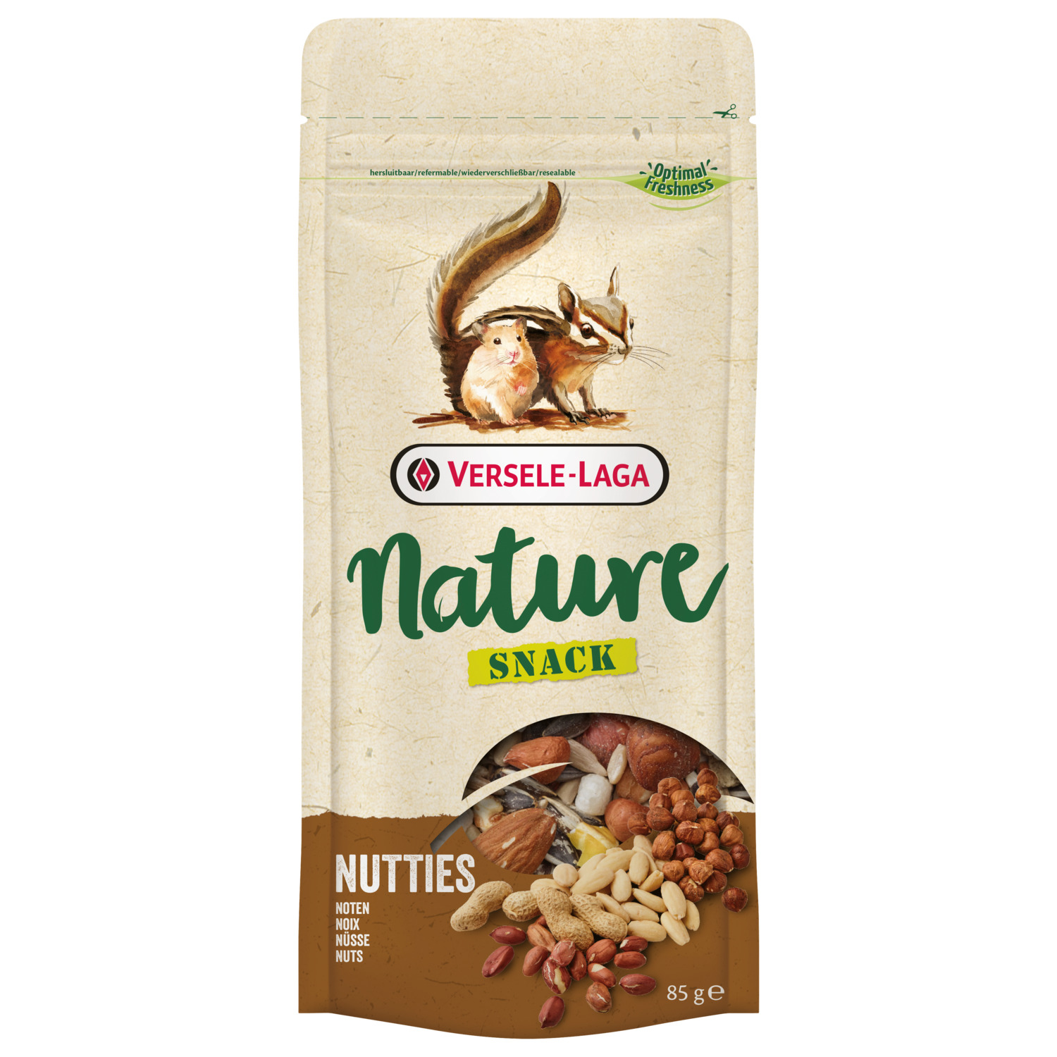 Versele-Laga Nature Snack Nutties - Knaagdiersnack - Noten 85 g