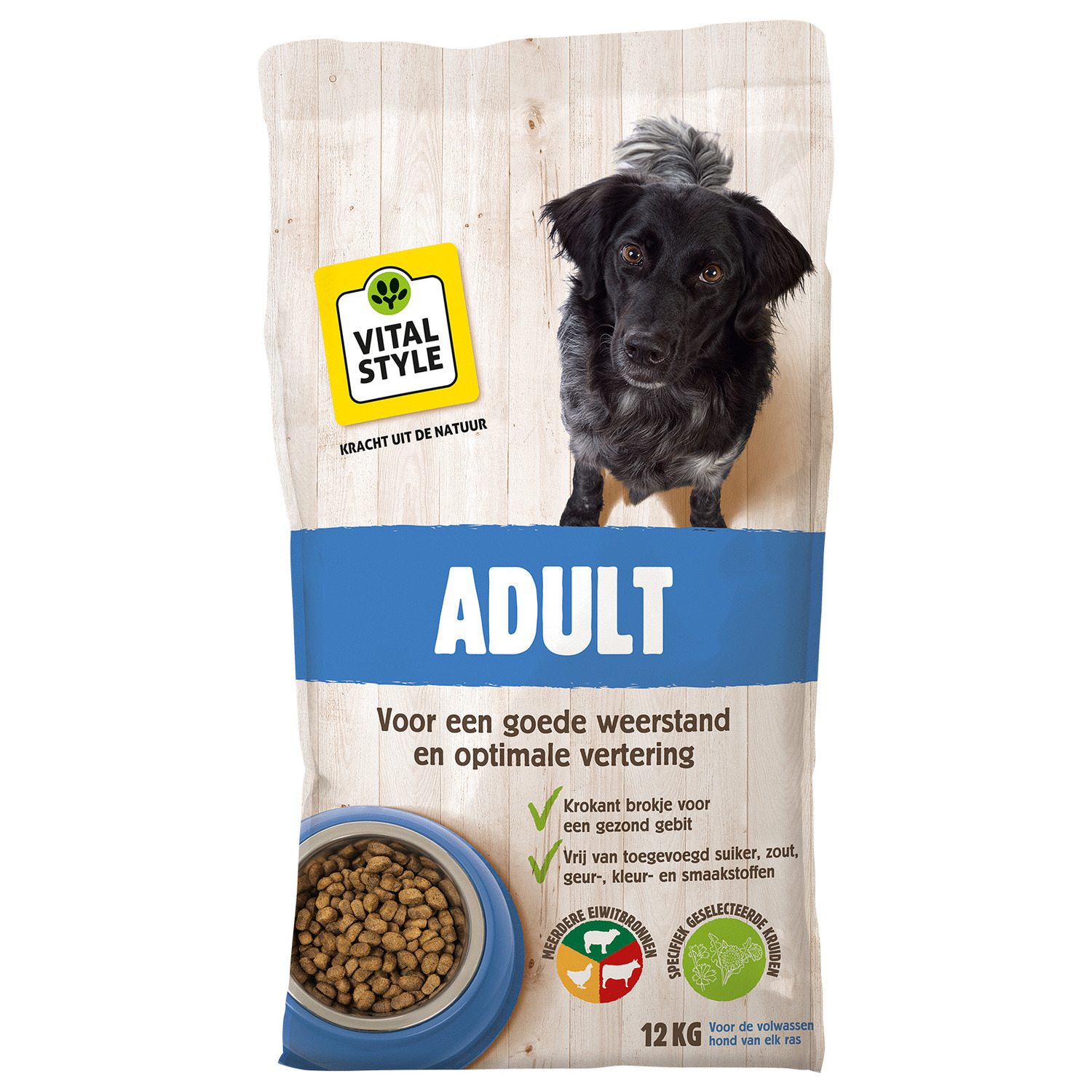 Vitalstyle Adult - Hondenvoer - 12 kg