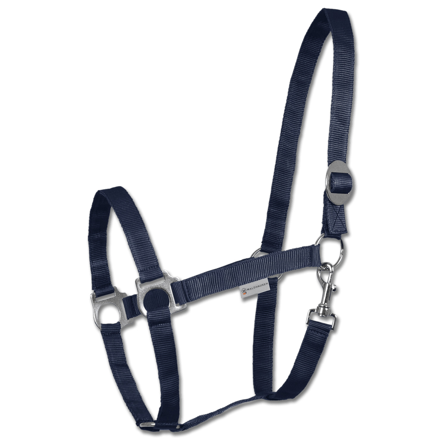 Waldhausen Halster Perlon Blauw - Paardenhalster - Pony