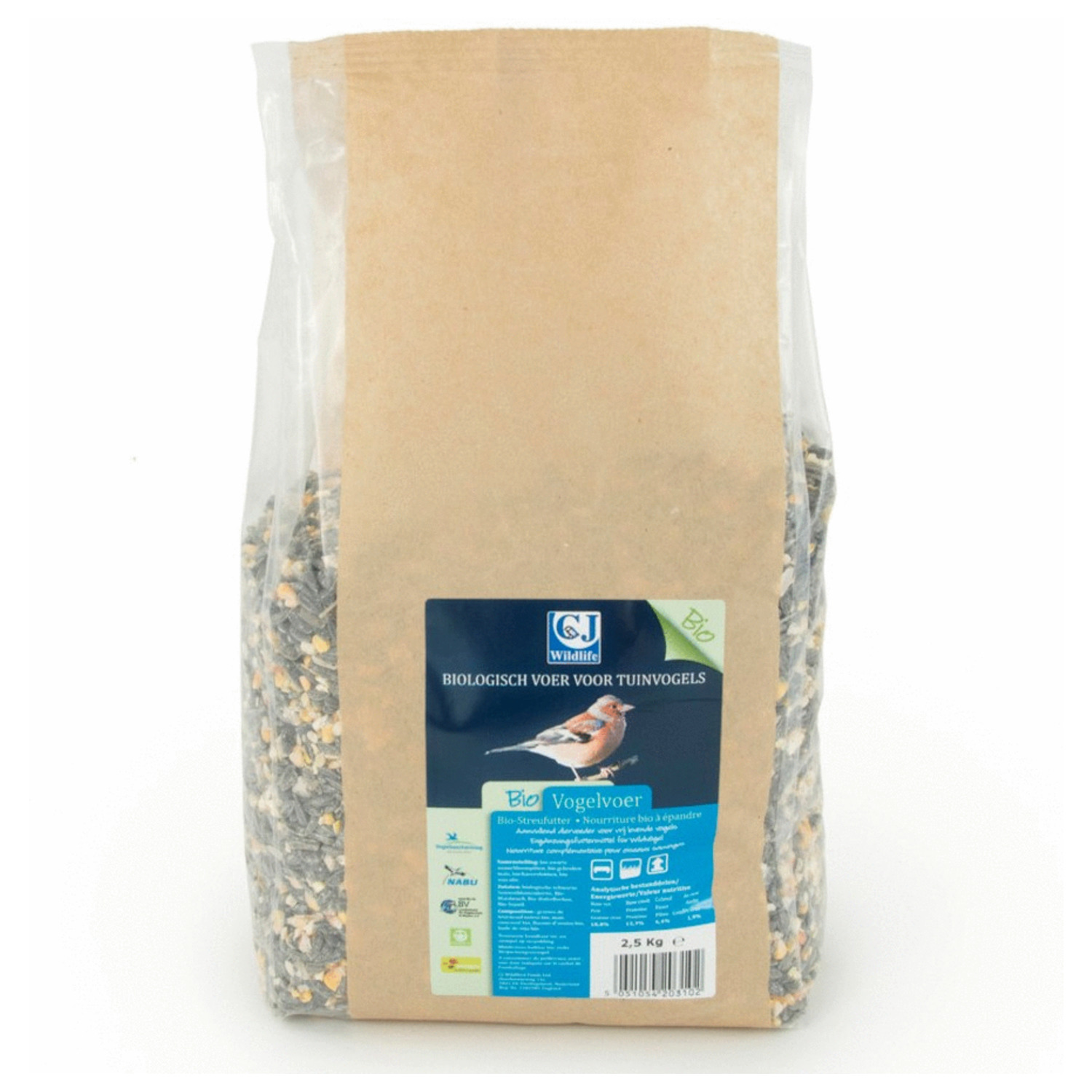 Wildbird Biologisch Vogelvoer - Buitenvogelvoer - 2.5 kg