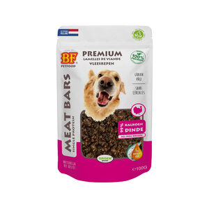 BF®Petfood Meat Bars - Kalkoen - 3 x 100 gram