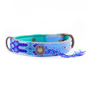 DWAM Halsband Gypsy Blue - XL (4 cm)