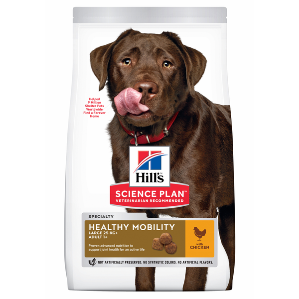 Hill's Healthy Mobility Large Breed Kip&Rijst - Hondenvoer - 12 kg