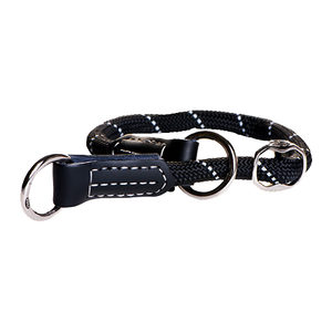 Rogz Rope Collar - Maat 1 - Zwart