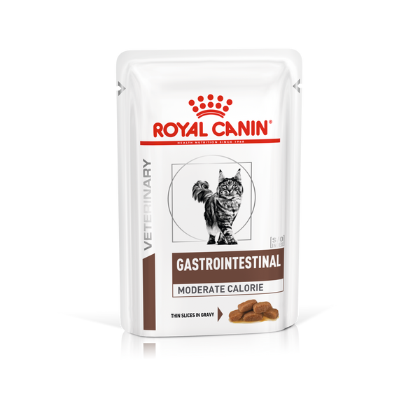 Royal Canin Veterinary Diet Gastro Intestinal Moderate Calorie Wet - Kattenvoer - 12 x 85 g