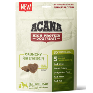 Acana High-Protein varkenslever hondensnacks Per 6