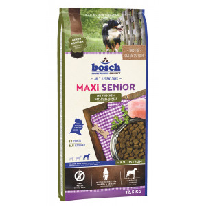 Bosch Maxi Senior Gevogelte & Rijst hondenvoer 12.5 kg