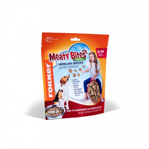 Fokker Meaty Bites hondensnacks S/M 2 x 1 kg