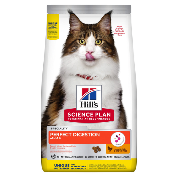 Hill's Feline Adult Perfect Digestion - Kattenvoer - 1.5 kg