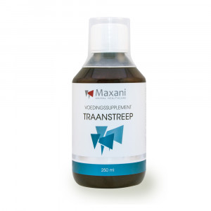 Maxani Traanstreep voedingssupplement voor hond en kat 2 x 250 ml