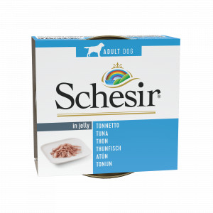 Schesir Tonijn hondenvoer 1 tray (10 x 150 gr)